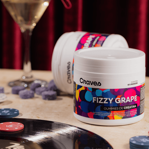 Fizzy Grape, creatina em Gummies